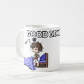 Guten Morgen! Kaffeetasse (Vorderseite Links)