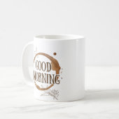 Guten Morgen Kaffeetasse (Vorderseite Links)