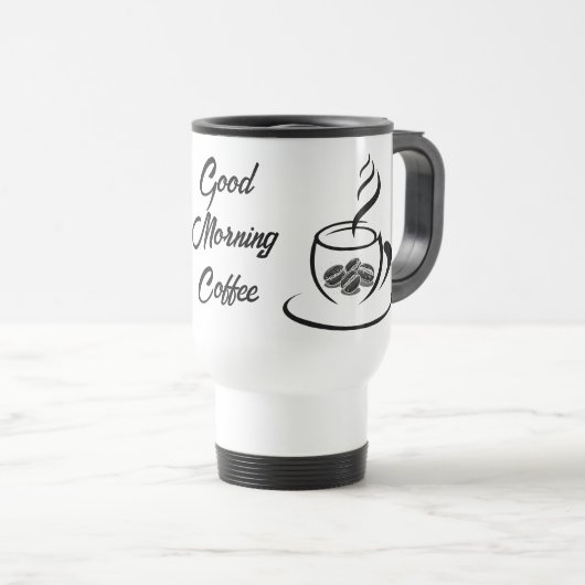 Guten Morgen Kaffeetasse (VorderseiteRechts)
