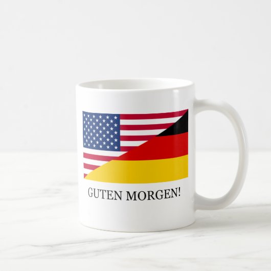Guten Morgen! Kaffeetasse (Rechts)