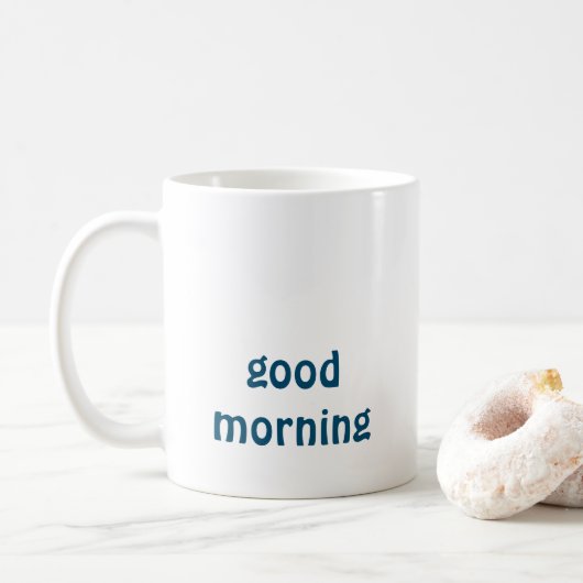 Guten Morgen Kaffeetasse (Mit Donut)