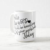 Guten Morgen Kaffeetasse (Vorderseite Links)