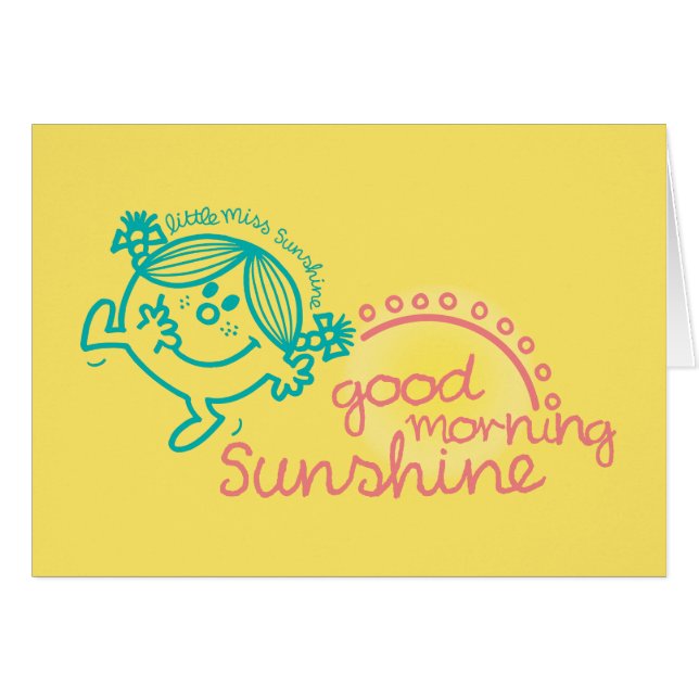 Guten Morgen kleine Miss Sunshine (Vorderseite (Horizontal))