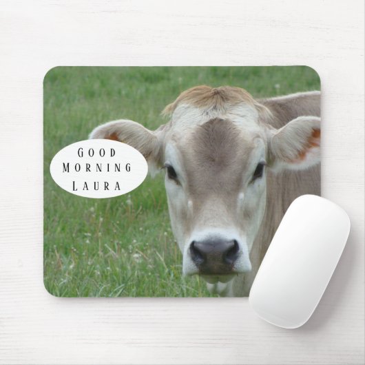 Guten Morgen Kuh Mousepad (Mit Mouse)
