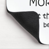 Guten Morgen, Lass den Stress beginnen Mousepad (Ecke)