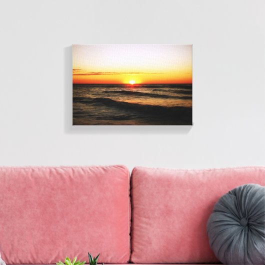 Guten Morgen Leinwanddruck (Insitu (Wohnzimmer))