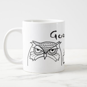 Guten Morgen Lustiger Spruch Jumbo-Tasse
