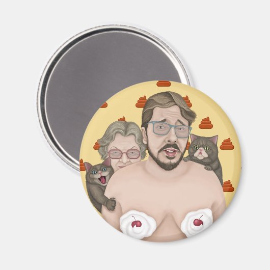 Guten Morgen Magnet (Vorderseite/Rückseite)