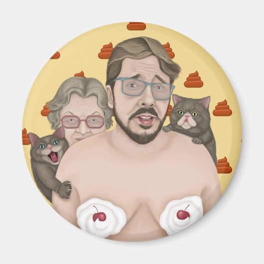 Guten Morgen Magnet (Vorne)