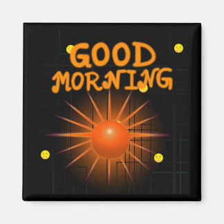 Guten Morgen Magnet