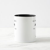 Guten Morgen Mama Kaffeetasse als Geschenk zum Mut (Zentrum)