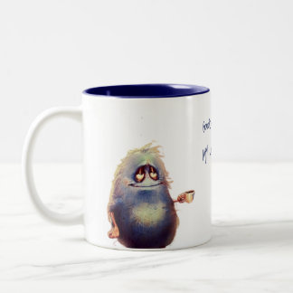 Guten Morgen, mein unbewusstes Selbst! Zweifarbige Tasse