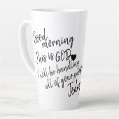 Guten Morgen Milchtasse (Linke Ecke)