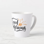 Guten Morgen Milchtasse (Rechte Ecke)