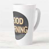 Guten Morgen Milchtasse (Rechte Ecke)