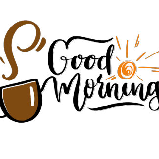 Guten Morgen Milchtasse