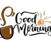 Guten Morgen Milchtasse