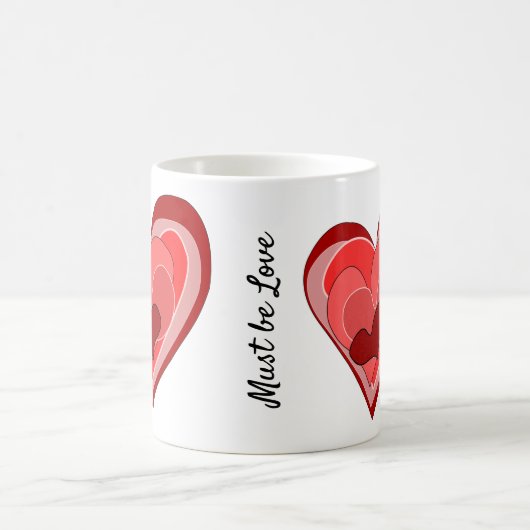 Guten Morgen, muss Liebe sein, genießen Sie die Ta Kaffeetasse (Mittel)