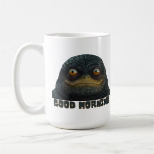 Guten Morgen, mystische Bestienbrauen Kaffeetasse