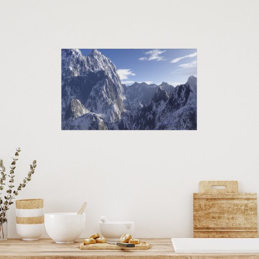 Guten Morgen Nepal Poster (Küche)