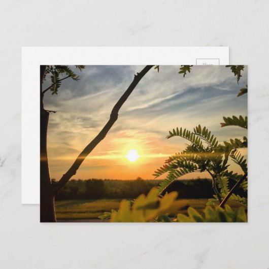 Guten Morgen, Oklahoma Postkarte (Vorne/Hinten)