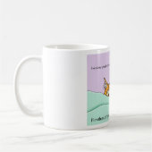 Guten Morgen Orange Cat Funny Kaffeetasse (Links)