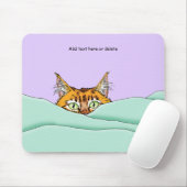 Guten Morgen Orange Cat Funny Mousepad (Mit Mouse)