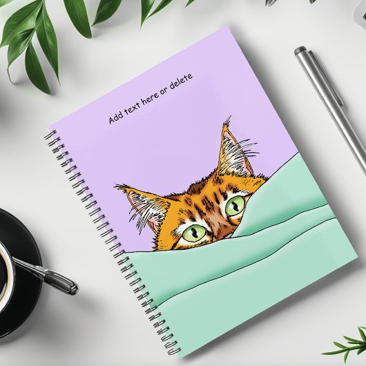 Guten Morgen Orange Cat Funny Planer