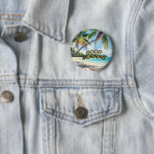 Guten Morgen Palmen Button (Beispiel)