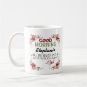 Guten Morgen Personalisierter Name Gottes Tasse fü (Links)
