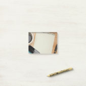 Guten Morgen Post-it Klebezettel (Auf Schreibtisch)