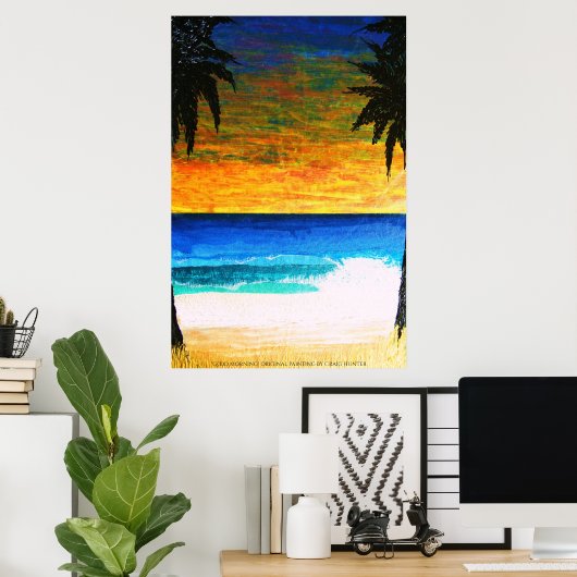 Guten Morgen Poster (Heimbüro)