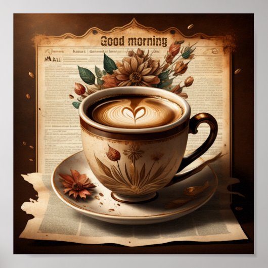 Guten Morgen Poster (Vorne)