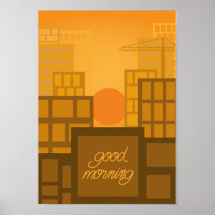 Guten Morgen Poster