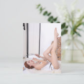 Guten Morgen Postkarte (Stehend Vorderseite)