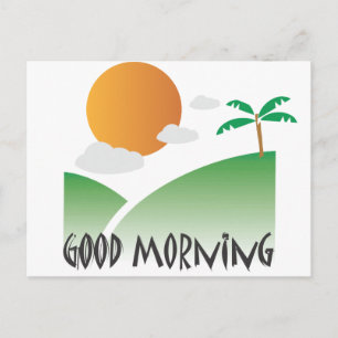 Guten Morgen Postkarte