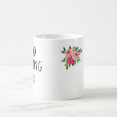 "Guten Morgen" Rose Tasse (Mittel)