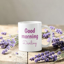 Guten Morgen Schatz Personalisierter Romantischer Kaffeetasse