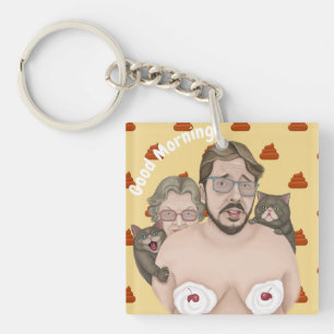 Guten Morgen Schlüsselanhänger
