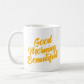 Guten Morgen schön. Kaffeetasse (Links)