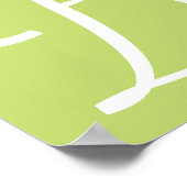 Guten Morgen schön - Wall Art Poster (Ecke)