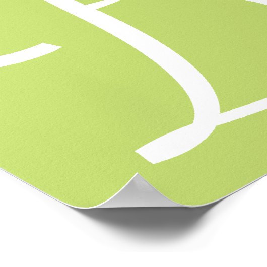 Guten Morgen schön - Wall Art Poster (Ecke)