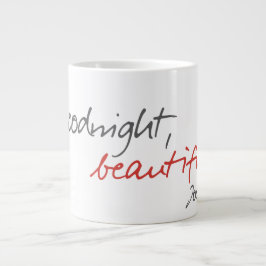 "Guten Morgen, schön" zitiert Joe Covelli Tasse
