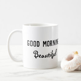 Guten Morgen schöne Kaffee-Tasse Kaffeetasse