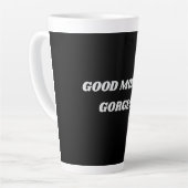 Guten Morgen schöne Latte-Tasse Milchtasse (Linke Ecke)