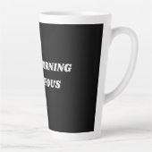 Guten Morgen schöne Latte-Tasse Milchtasse (Rechts)