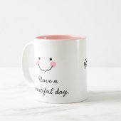 Guten Morgen schöne Tasse - viel Spaß (Vorderseite Links)