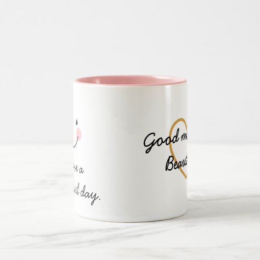 Guten Morgen schöne Tasse - viel Spaß (Mittel)