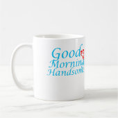 Guten Morgen schöner Kaffee-Cup Kaffeetasse (Links)