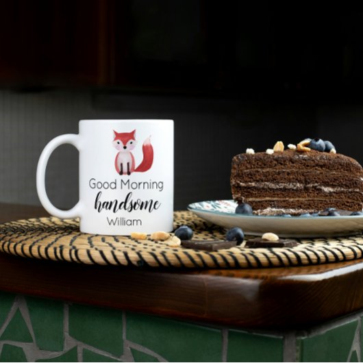 Guten Morgen schöner Valentinstag Kaffeetasse